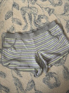 Victoria’s Secret Striped Cotton Lounge Shorts - Size Small